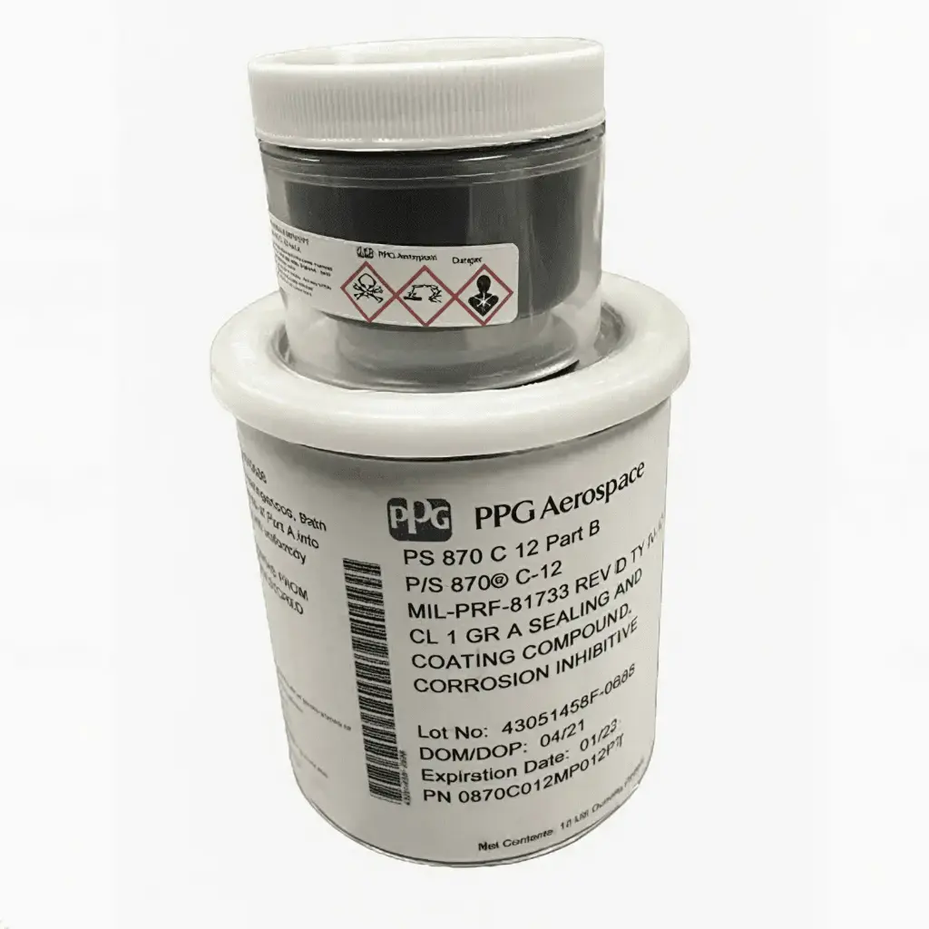 PPG AEROSPACE PS870C12 PT PRC DESOTO® FUEL TANK SEALING AND COATING COMPOUND CORROSION INHIBITIVE MIL-PRF-81733 A/B KIT PT 