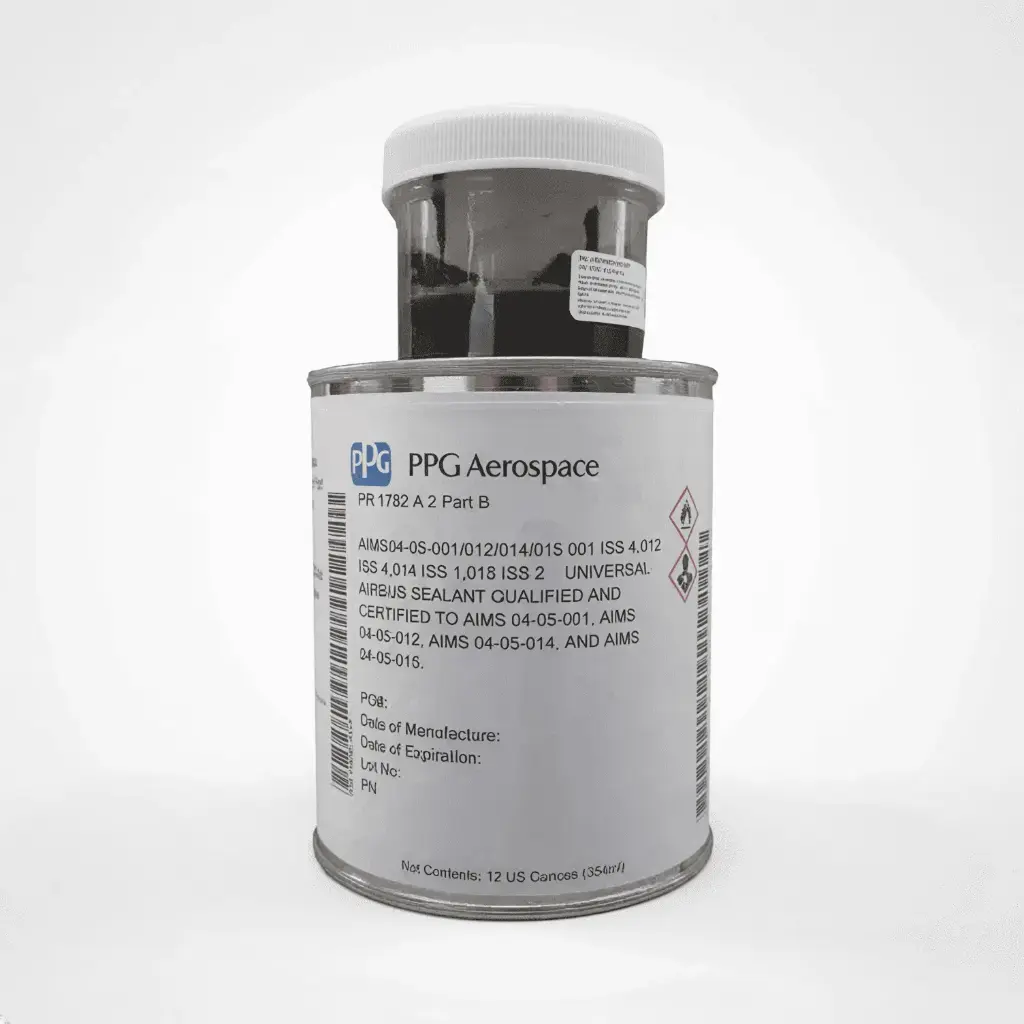 PPG AEROSPACE PR1782 A-2 GRAY AIMS 04-05-001/12/14/15 SPEC LOW DENSITY FUEL TANK SEALANT - PINT KIT