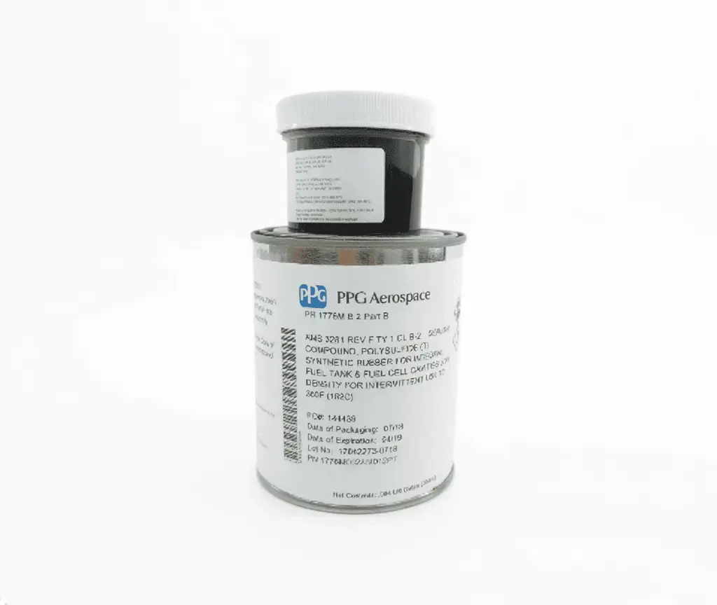 PPG AEROSPACE PR1776M B-2 BROWN AMS-3281 TYPE 1, CLASS B-2 SPEC LOW WEIGHT FUEL TANK SEALANT - PINT KIT