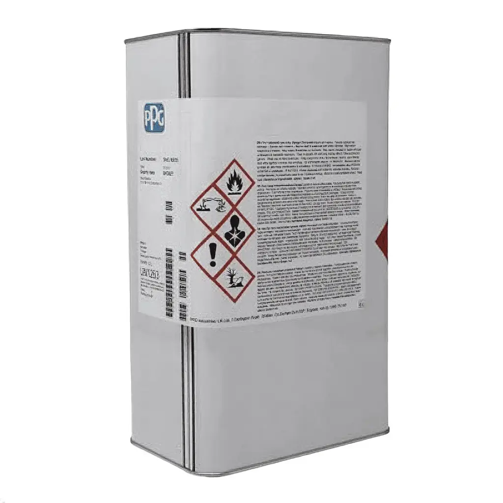 PPG 0491/9000 THINNER 5LT CAN (FOR PPG 0986/2620 KIT)