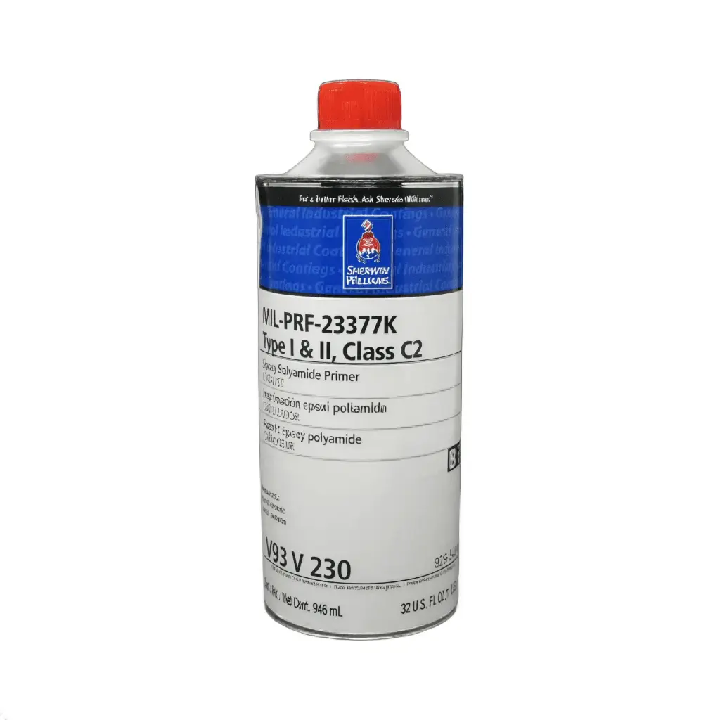 EPOXY POLYAMIDE PRIMER CATALYST, LIQUID, 1.01, 2.53 LB/GAL, 24 KPA, 1 QT SHERWIN-WILLIAMS P/N V93V230QT