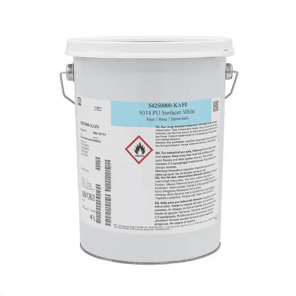 PPG 5014 5425/0000 WHITE PU SURFACER 4LT CAN