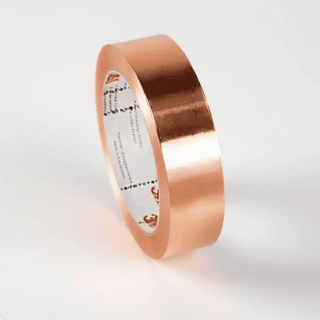 3M 1181 COPPER TAPE - 1 IN WIDTH X 18 YD LENGTH - 2.6 MIL TOTAL THICKNESS – 27468