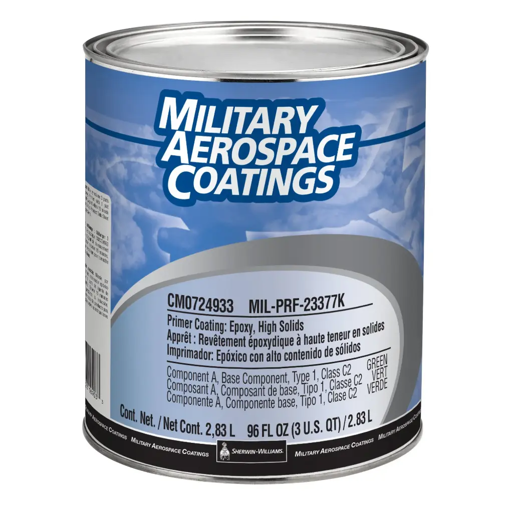 SHERWIN-WILLIAMS CM0724933GA CHROMATED EPOXY POLYAMIDE PRIMER, CAN, 1 GAL, LIQUID, GREEN