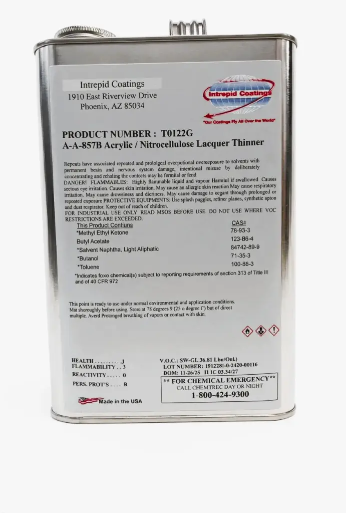A-A-857 SOLVENT BLEND, GALLON CAN