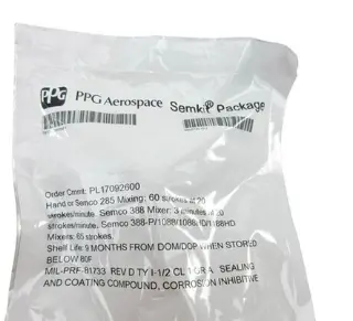 [PS870 A1/2 6OZ] PPG Aerospace® P/S 870 A-1/2 Gray MIL-PRF-81733D Type I-1/2 Class 1, GA Spec Corrosion Inhibitive Sealant - 6 oz 654-SemKit
