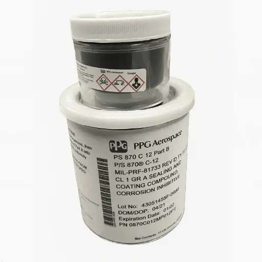 [PS870 C12 PT,PS870 C12 PT,PS870C12PT,PS870 C12,PS870C12,PS870,PPG] PPG AEROSPACE PS870C12 PT PRC DESOTO® FUEL TANK SEALING AND COATING COMPOUND CORROSION INHIBITIVE MIL-PRF-81733 A/B KIT PT 