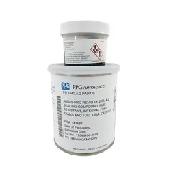 [PR1440 A2 PT] PPG Aerospace® PR-1440 A-2 Gray AMS-S-8802D Type 2 Class A-2 Spec Fuel Tank Sealant - Pint Kit