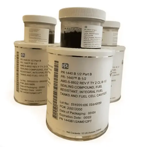 [PR1440 B1/2 PT,PR1440 B1/2 PT,PR1440 B1-2 PT,PR1440B1/2PT,PR1440B1-2PT,PR1440 B1/2,PR1440 B1-2,PR1440B1/2,PR1440B1-2,PR1440,PR,PPG] PPG AEROSPACE/PRC DESOTO FUEL TANK SEALANT A/B PR1440B1-2PT