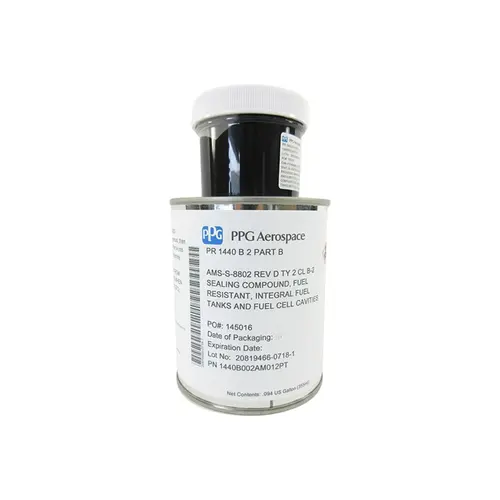 [PR1440 B2 PT] PPG Aerospace® PR-1440 B-2 Gray AMS-S-8802D Type 2, Class B-2 Spec Fuel Tank Sealant - Pint Kit PR1440 B2 PT 
