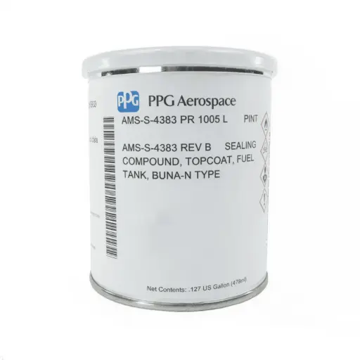 [PR-1005-L] PPG AEROSPACE PR-1005-L BUNA-N RED AMS-S-4383B SPEC AIRCRAFT INTEGRAL FUEL TANK SLOSH COATING - PINT CAN