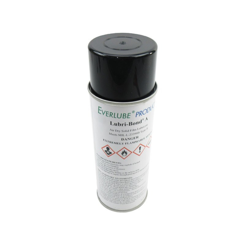 [MIL-L-23398] EVERLUBE® LUBRI-BOND® A Gray/Black MIL-L 23398B Type II Spec Air Dry MoS2 Graphite Solid Film Lubricant - 12 oz Aerosol Can