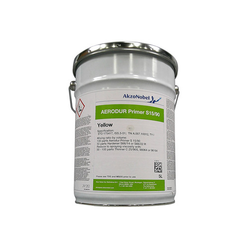 [S15/90] AkzoNobel Aerodur S15/90 Yellow Polyurethane Primer 5Lt Can 