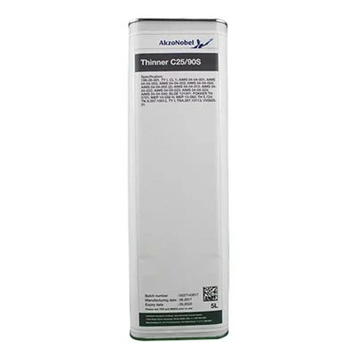 [C25/90S] AkzoNobel C25-90S Thinner, 175.28 deg F, 5 L Container, Can Container, 2% Lower, 12% Upper, Liquid