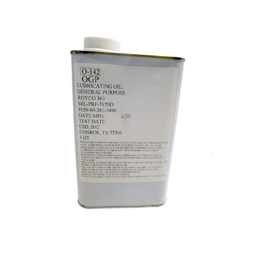 [MIL-PRF-7870] ROYCO® 363 Yellow MIL-PRF-7870 Spec General Purpose Low Temperature Oil - Quart Can