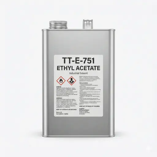 [TT-E-751,TT/E/751,TT/E-751,TT-E/751,TTE751] TT-E-751 ETHYL ACETATE, GALLON CAN