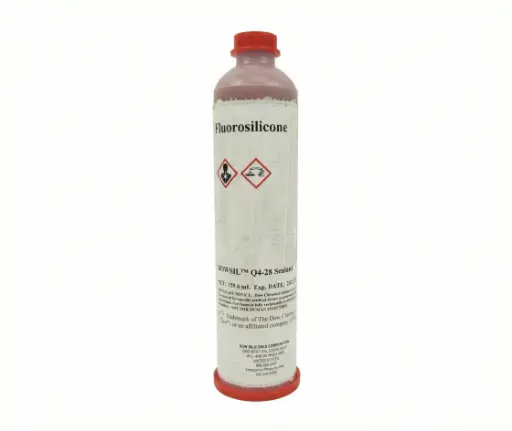[Q4-2817,Q4/2817,Q42817] Q4-2817 FLUORO-SILICONE SEALANT. CONTAINER SIZE: 159.6 G. COLOR: RED